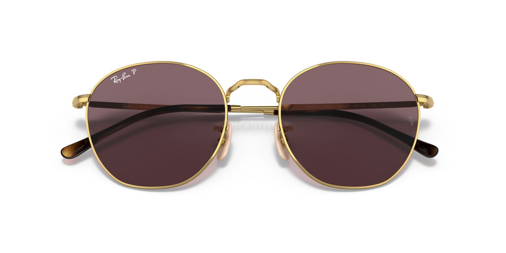 Солнцезащитные очки Ray-Ban Rob 0RB3772 001/AF 54