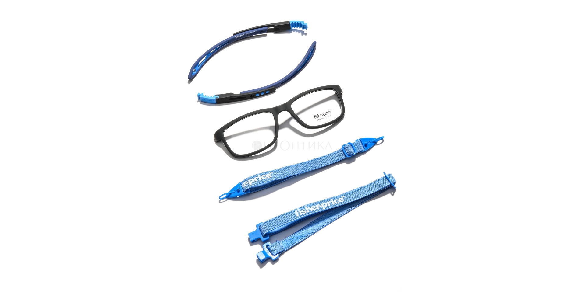 Оправа детская Fisher Price FPSP004 BLK 50