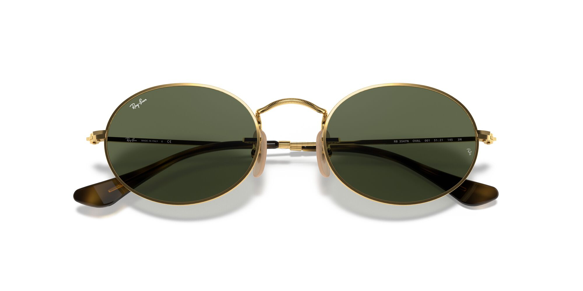 Солнцезащитные очки Ray-Ban Oval 0RB3547N 001 51 Солнцезащитные очки Ray-Ban Oval 0RB3547N 001 51