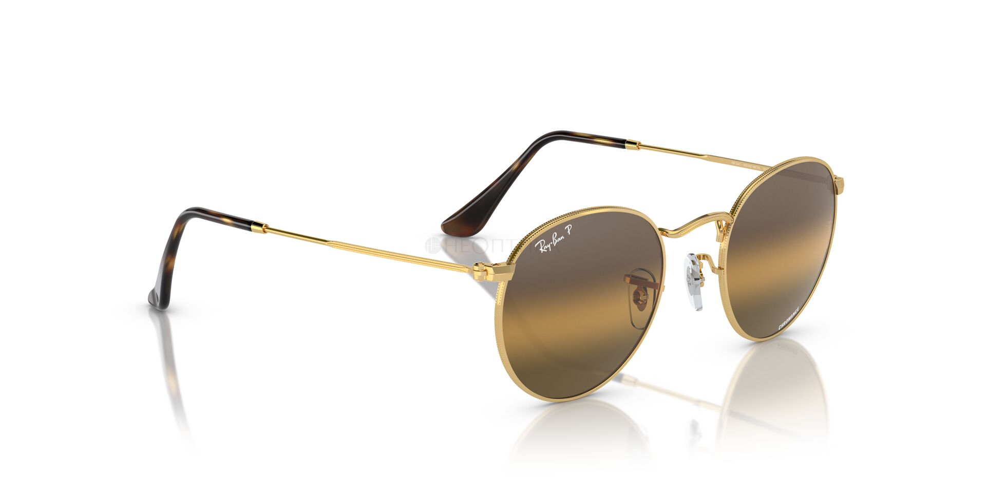 Солнцезащитные очки Ray-Ban ROUND METAL 0RB3447 001/G5 50