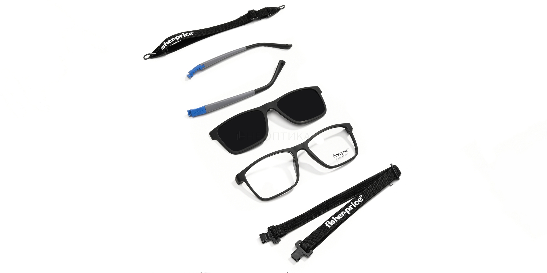 Оправа детская Fisher Price FPCL007 BLK 45