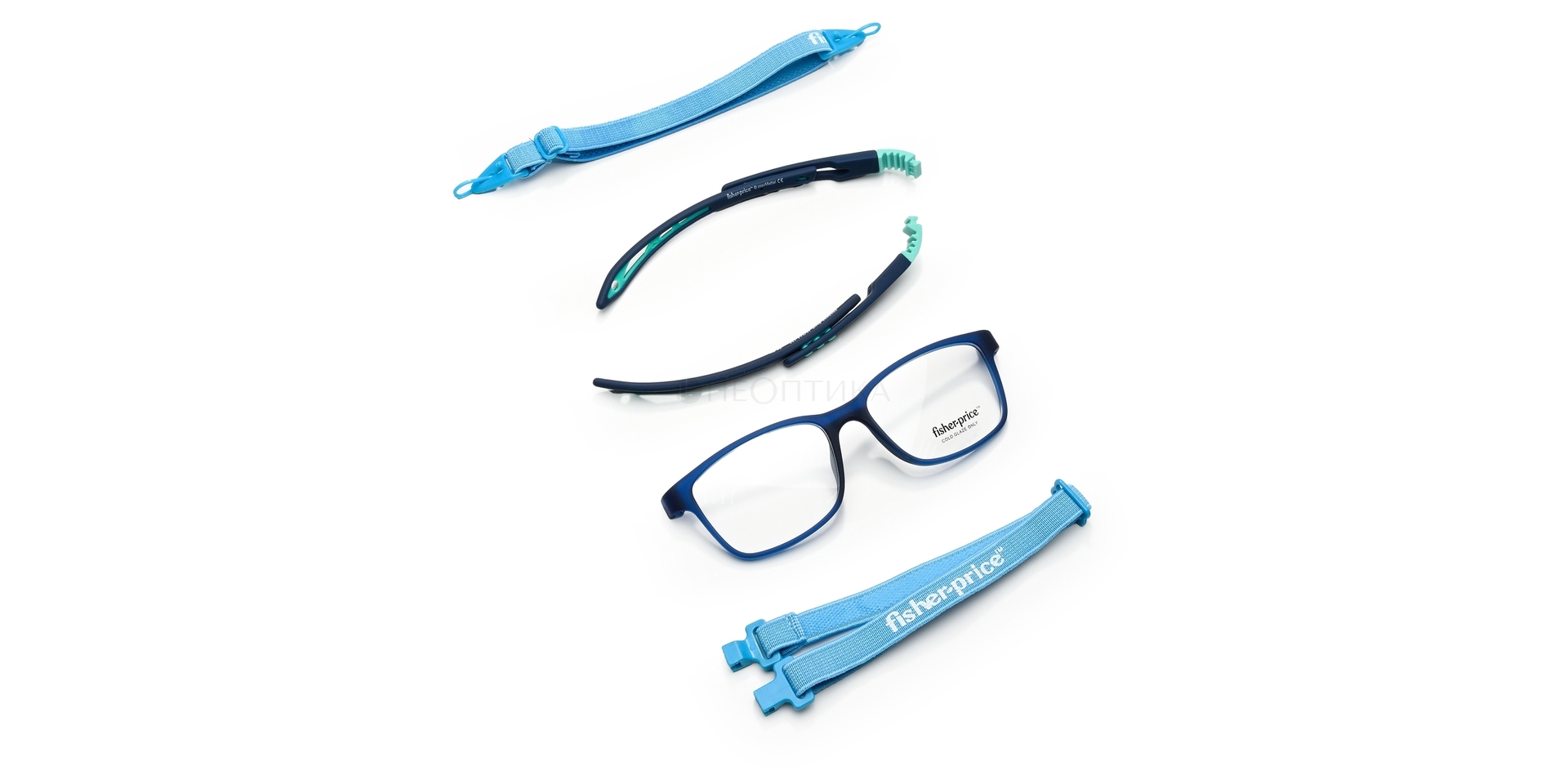 Оправа детская Fisher Price FPSP005 BLUE 48