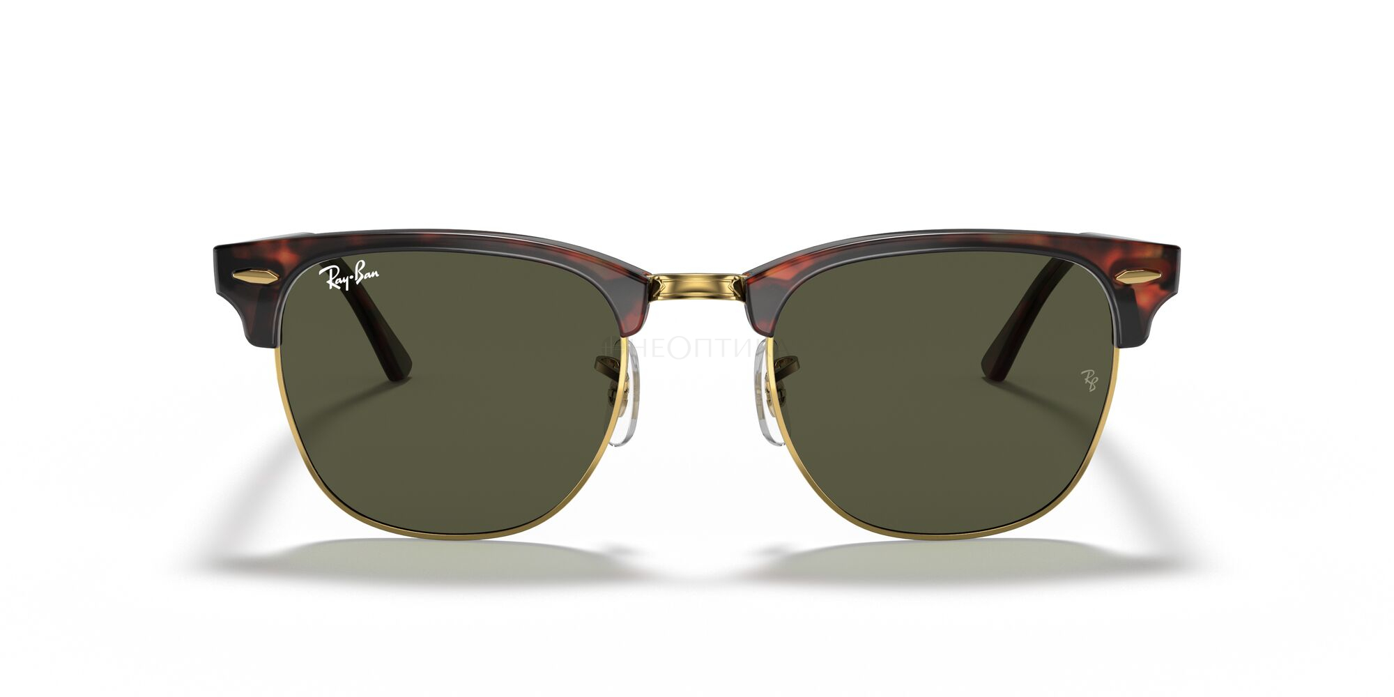 Солнцезащитные очки Ray-Ban CLUBMASTER 0RB3016 W0366 51