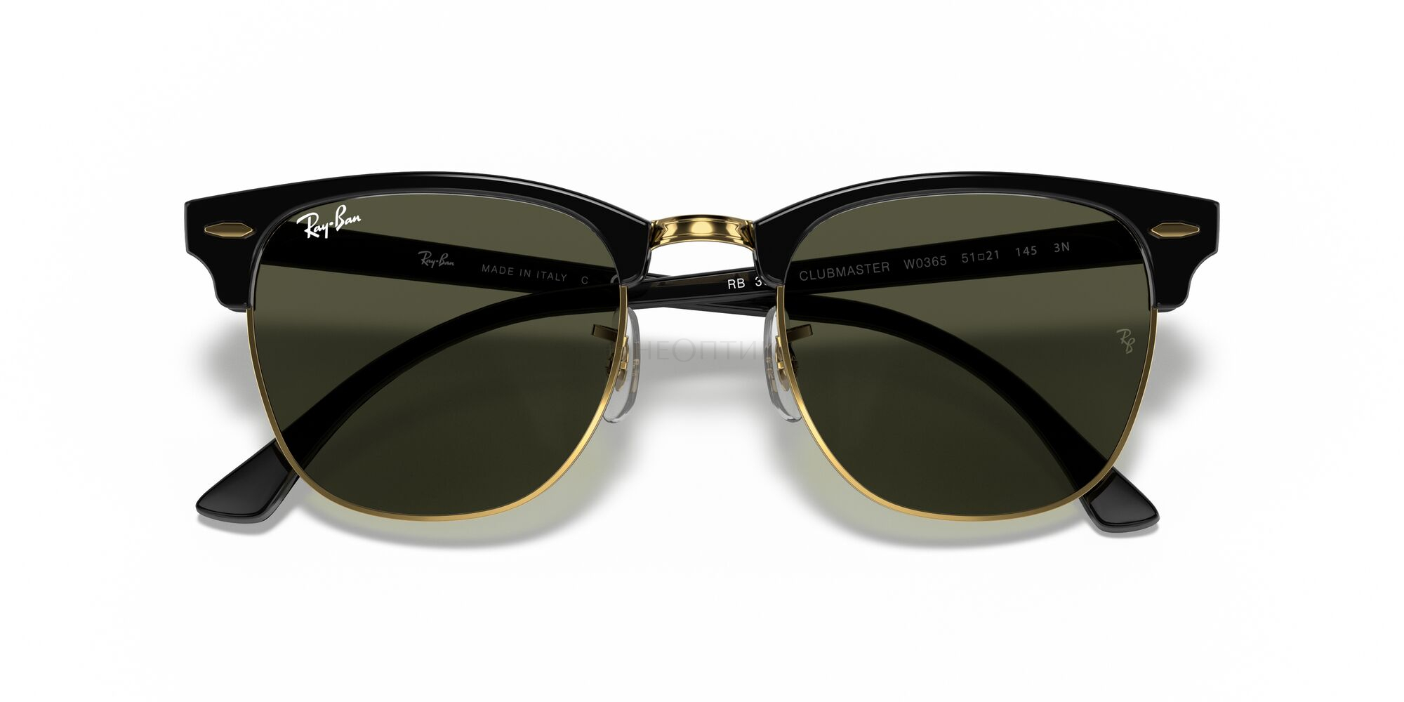 Солнцезащитные очки Ray-Ban Clubmaster 0RB3016 W0365 55 Солнцезащитные очки Ray-Ban Clubmaster 0RB3016 W0365 55