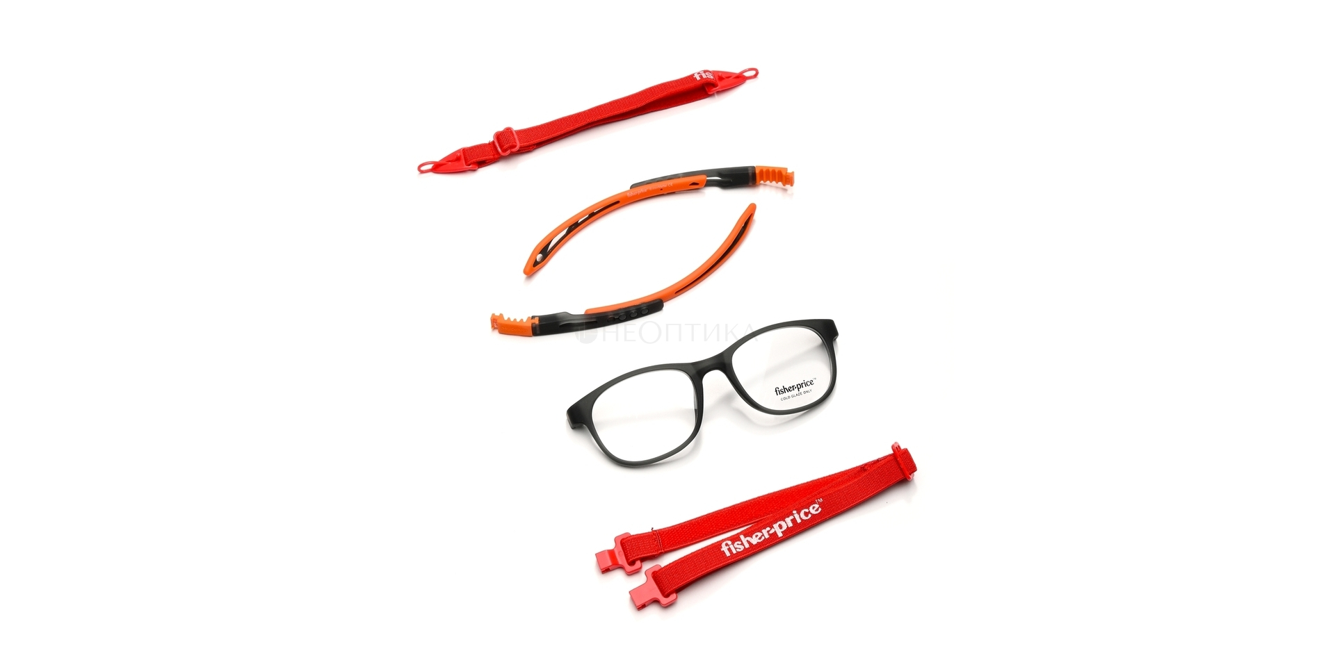 Оправа детская Fisher Price FPSP007 BLK 45