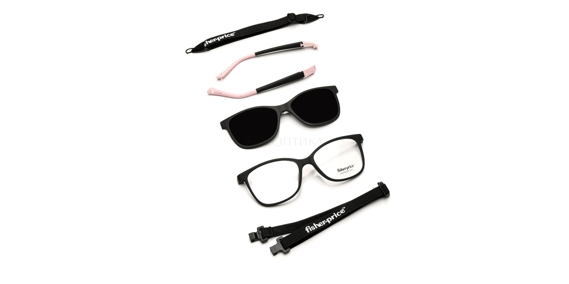 Оправа детская Fisher Price FPCL008 BLK 52