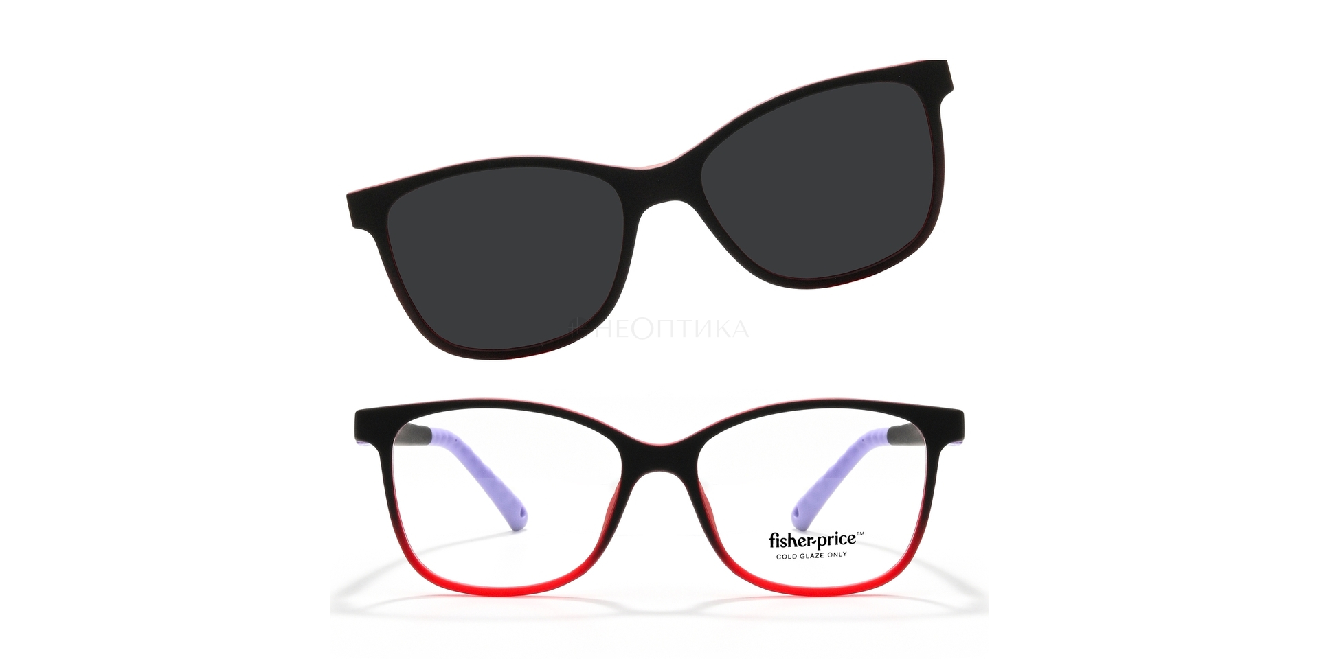Оправа детская Fisher Price FPCL008 RED 52