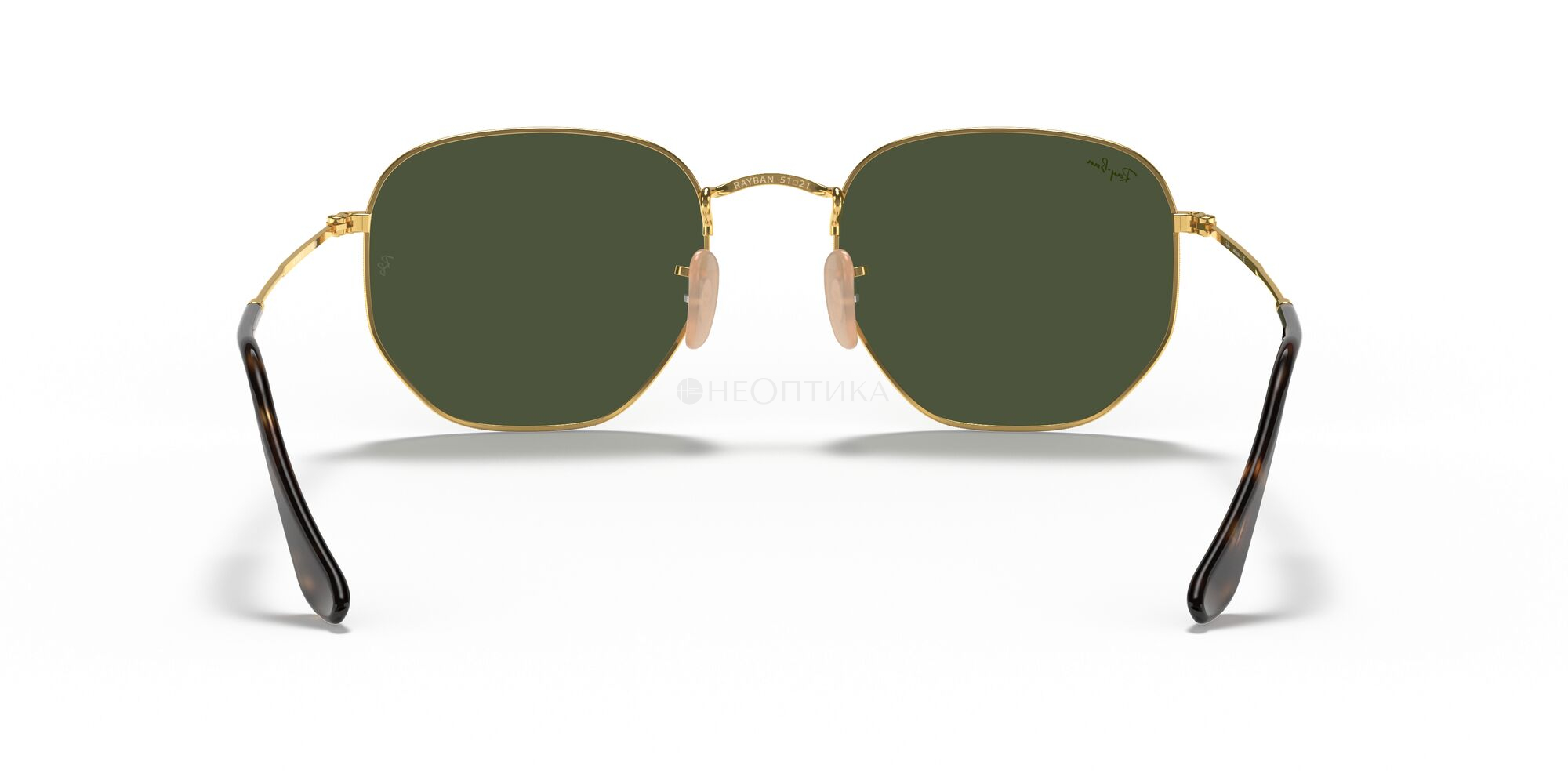 Солнцезащитные очки Ray-Ban Hexagonal 0RB3548N 001 54 Солнцезащитные очки Ray-Ban Hexagonal 0RB3548N 001 54