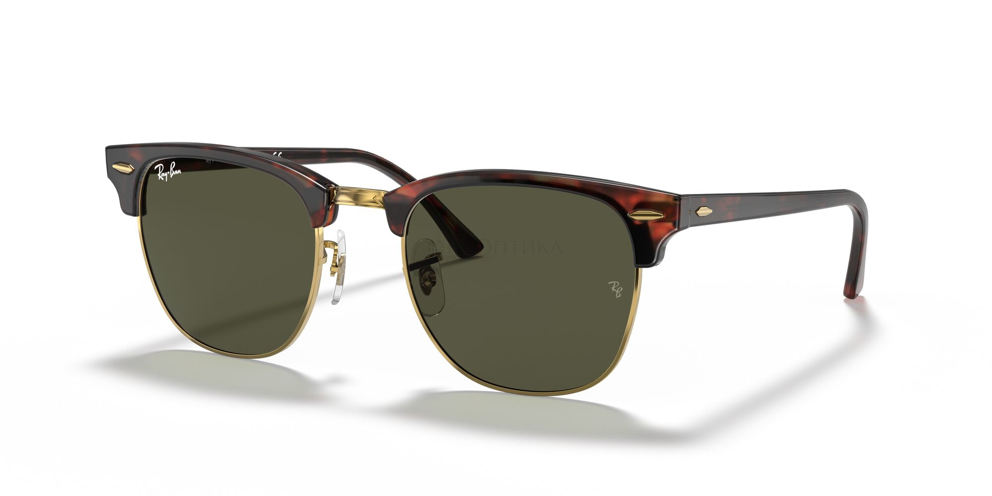 Солнцезащитные очки Ray-Ban Clubmaster 0RB3016 W0366 51 Солнцезащитные очки Ray-Ban Clubmaster 0RB3016 W0366 51