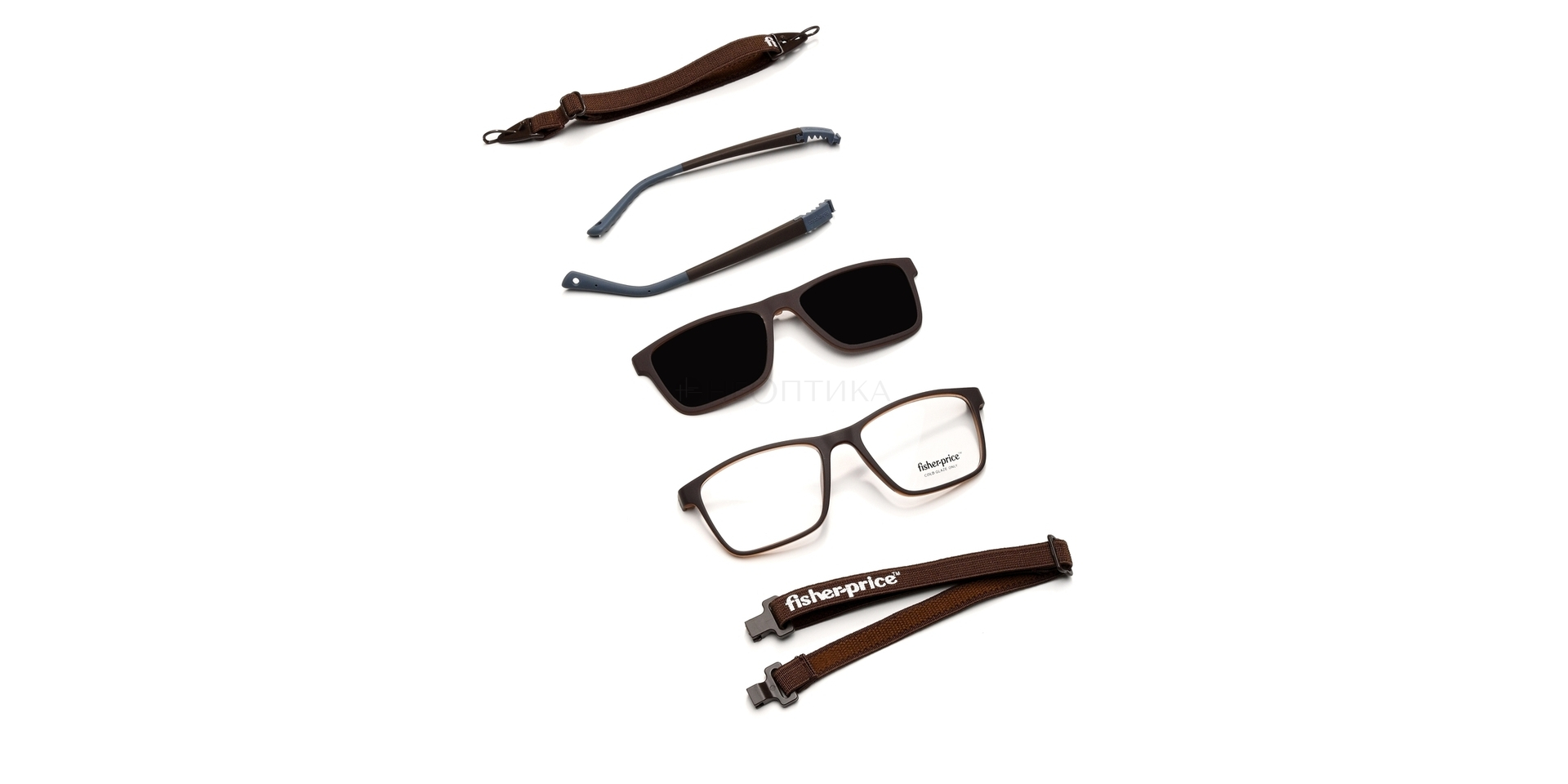 Оправа детская Fisher Price FPCL007 BRN 51