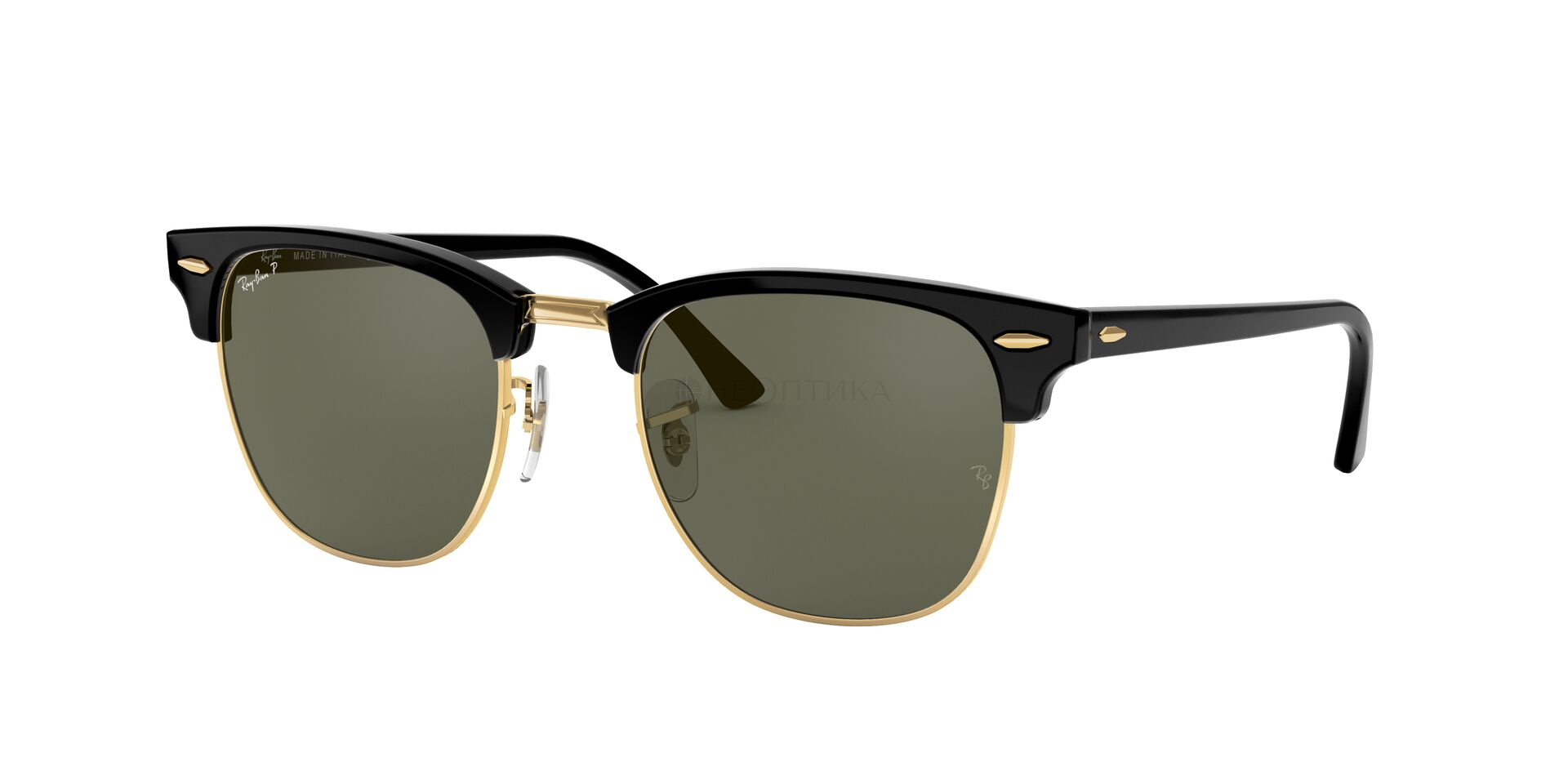 Солнцезащитные очки Ray-Ban Clubmaster 0RB3016 901/58 55 Солнцезащитные очки Ray-Ban Clubmaster 0RB3016 901/58 55