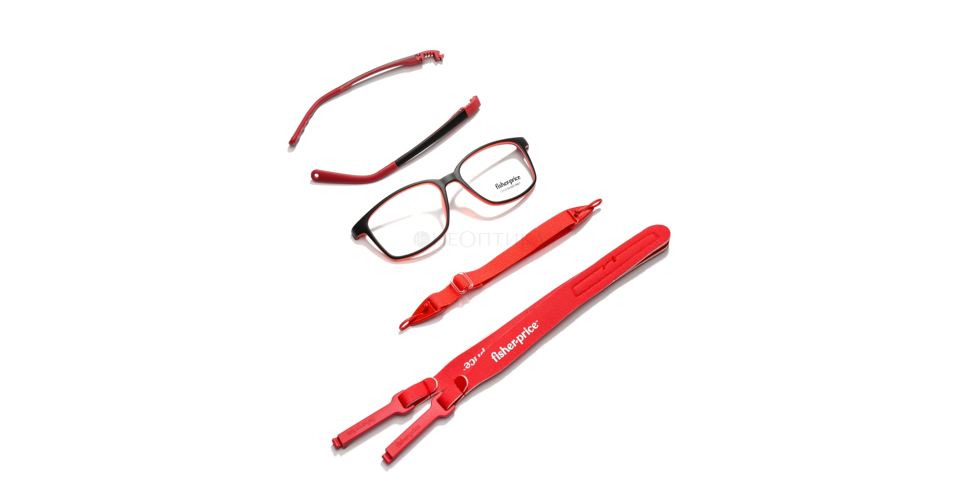 Оправа детская Fisher Price FPVN033 RED 50