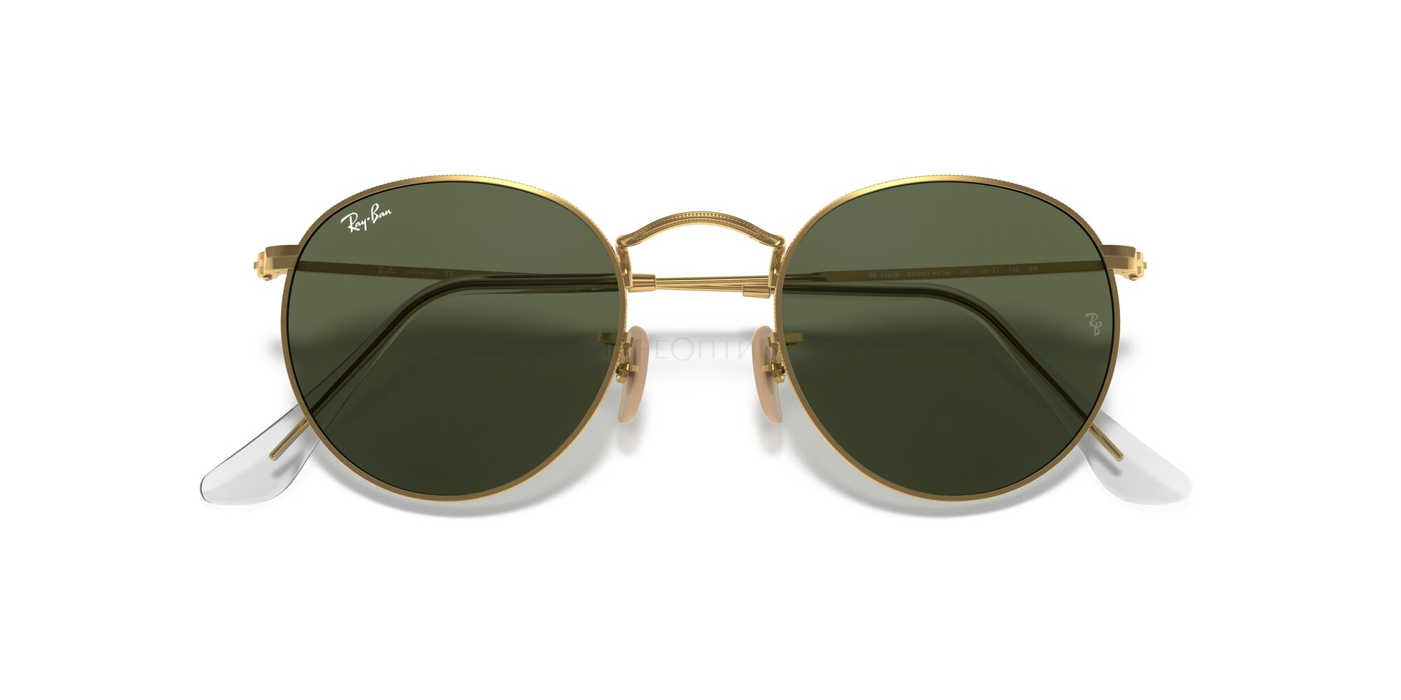 Солнцезащитные очки Ray-Ban Round Metal 0RB3447N 001 53