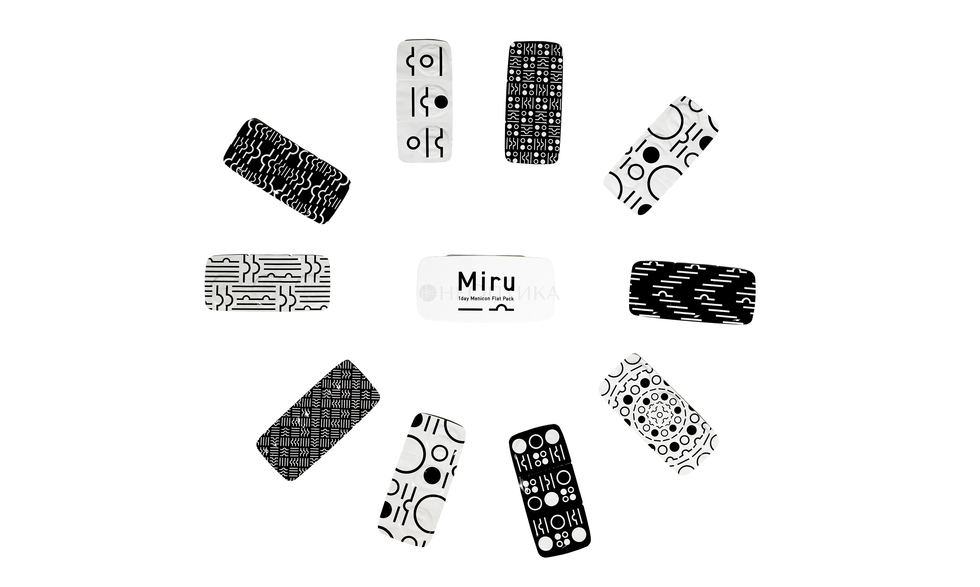 Контактные линзы Miru 1day Flat Pack