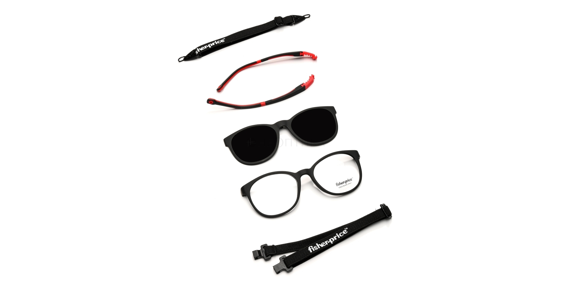 Оправа детская Fisher Price FPCL006 BLK 50